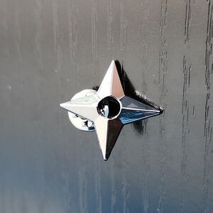 Naruto Shuriken Ninja Star Logo Inspired Enamel Pin